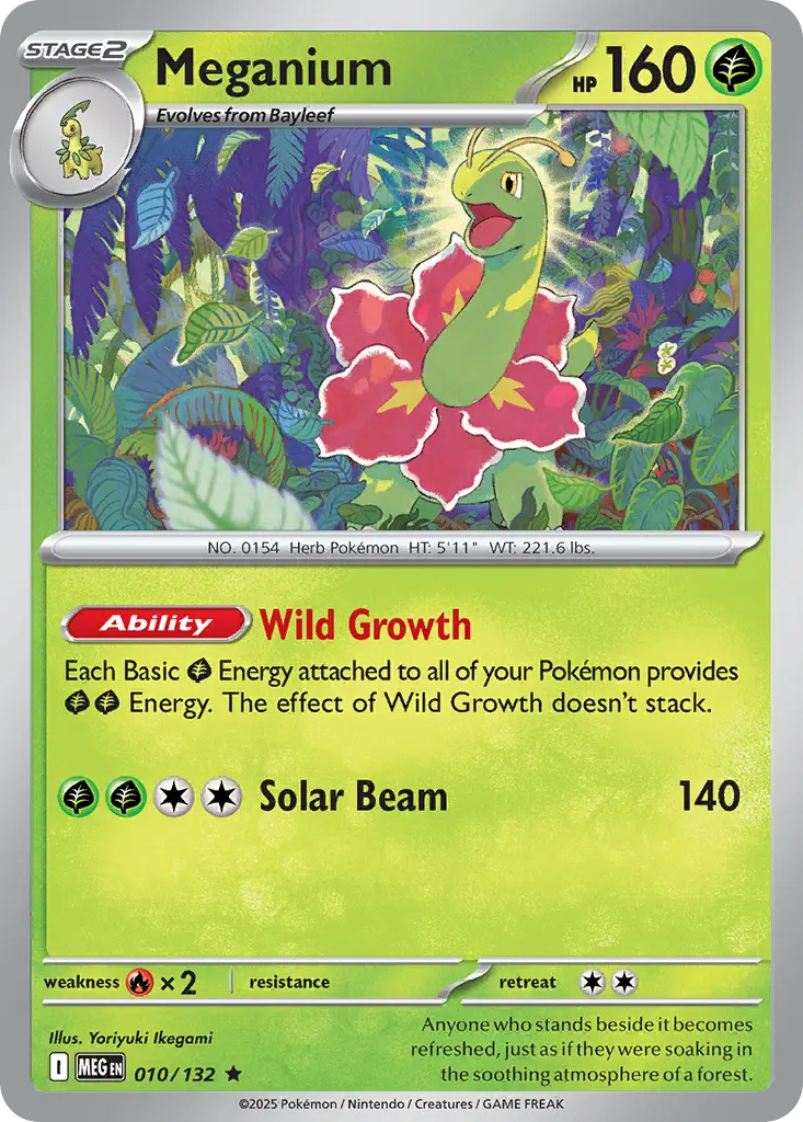 Meganium (Mega Evolution) - Pokémon in TCG Land México