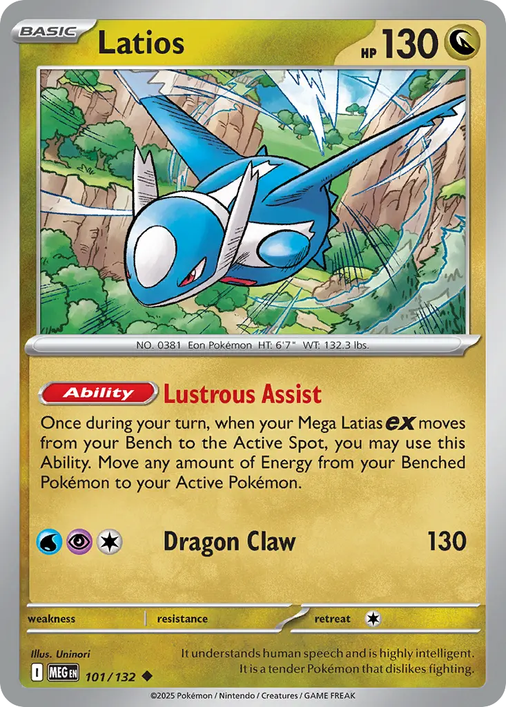 Latios (Mega Evolution) - Pokémon in TCG Land México