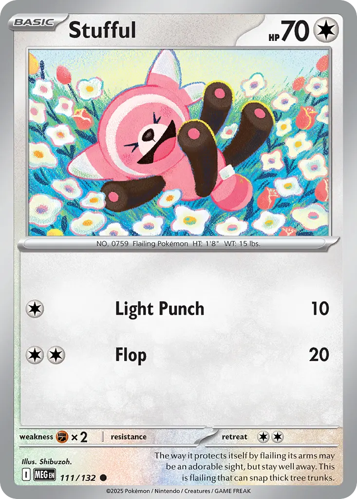 Stufful (Mega Evolution) - Pokémon in TCG Land México