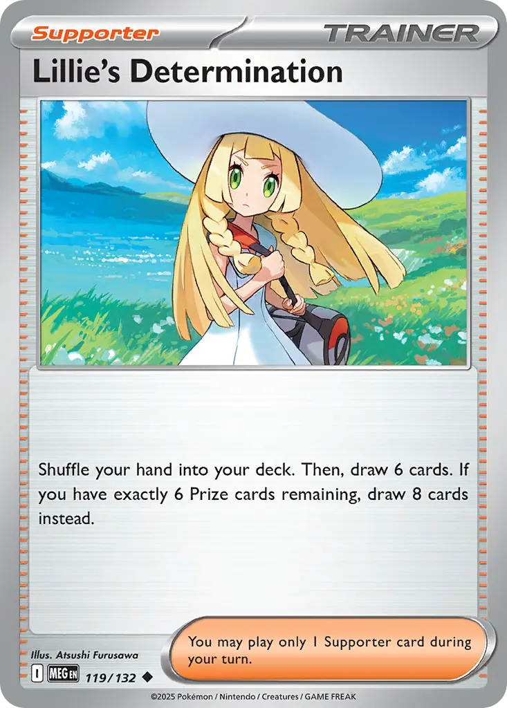 Lillie's Determination (Mega Evolution) - Pokémon in TCG Land México