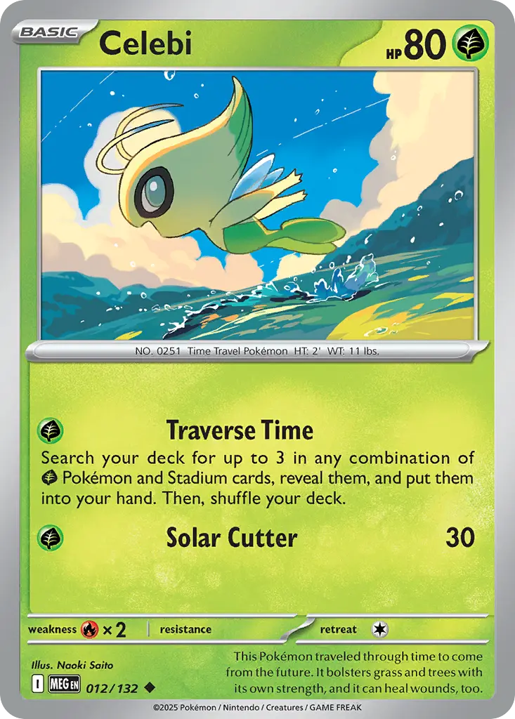 Celebi (Mega Evolution) - Pokémon in TCG Land México