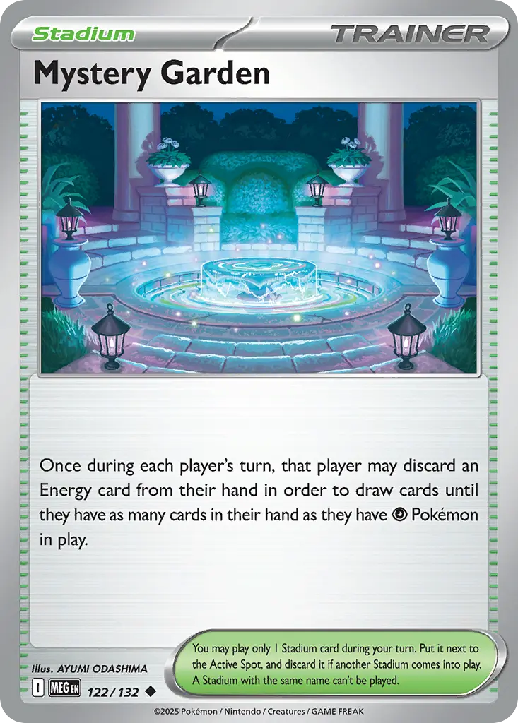 Mystery Garden (Mega Evolution) - Pokémon in TCG Land México