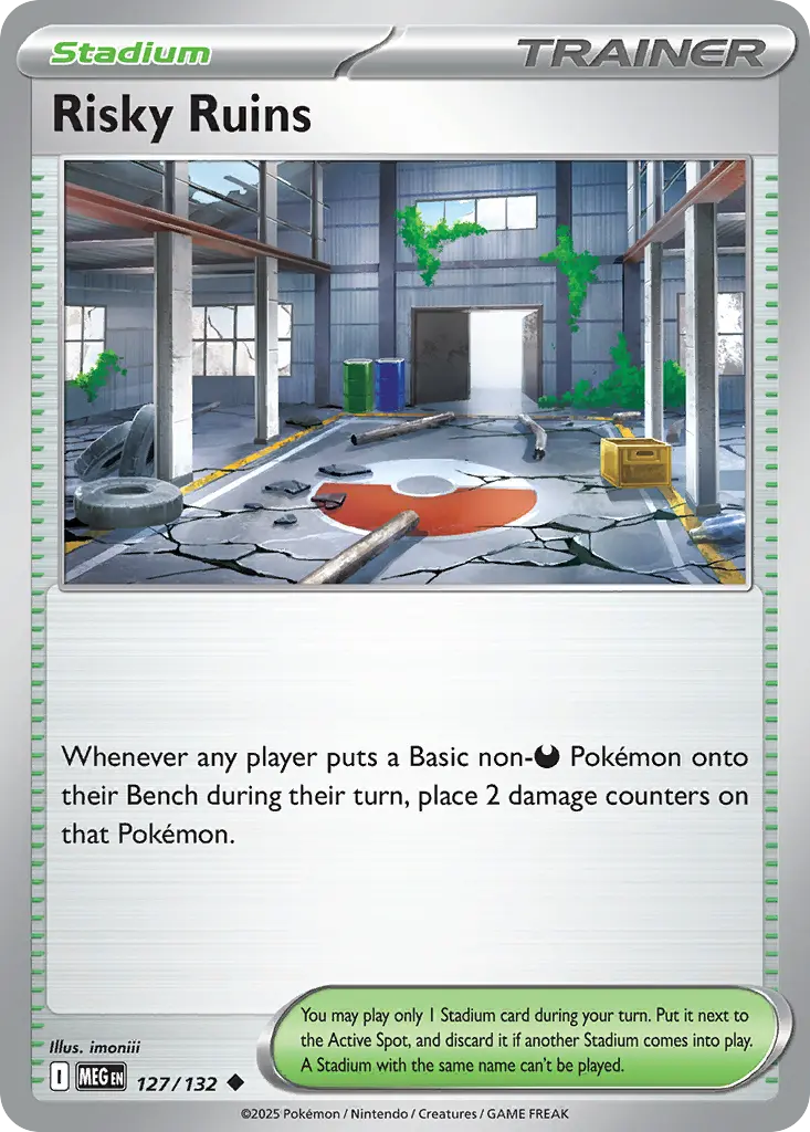 Risky Ruins (Mega Evolution) - Pokémon in TCG Land México