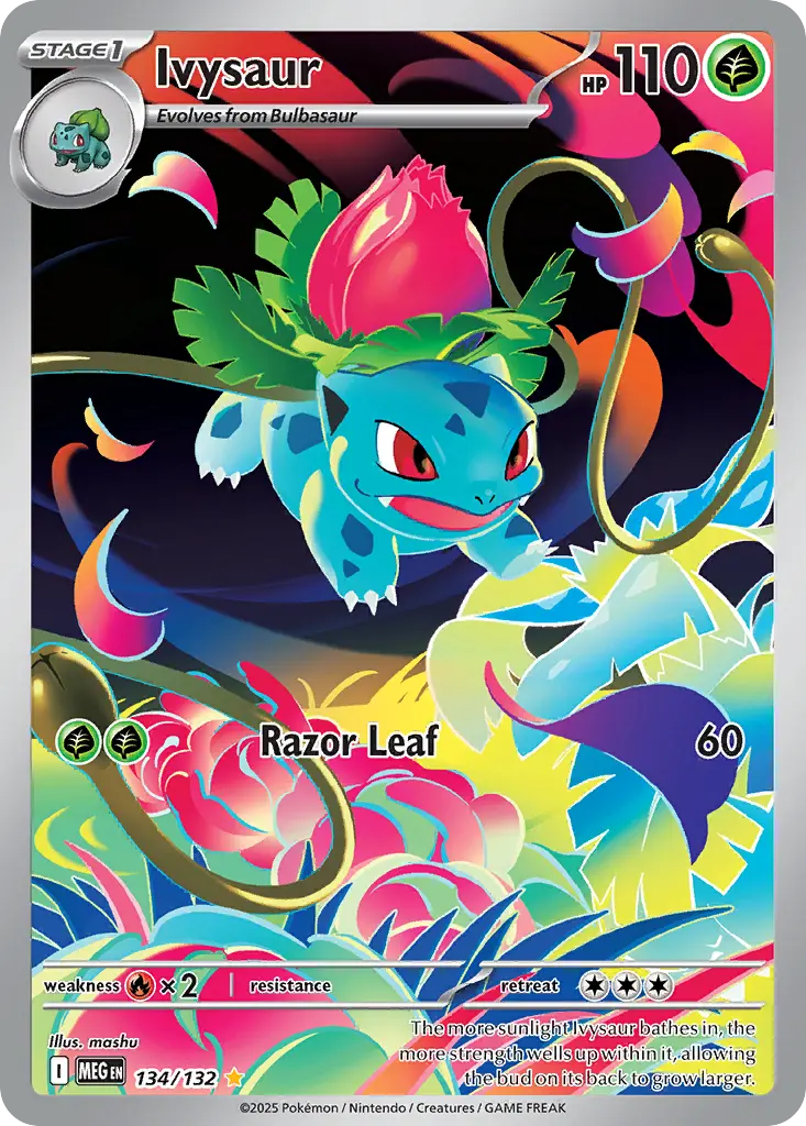 Ivysaur (Mega Evolution) - Pokémon in TCG Land México