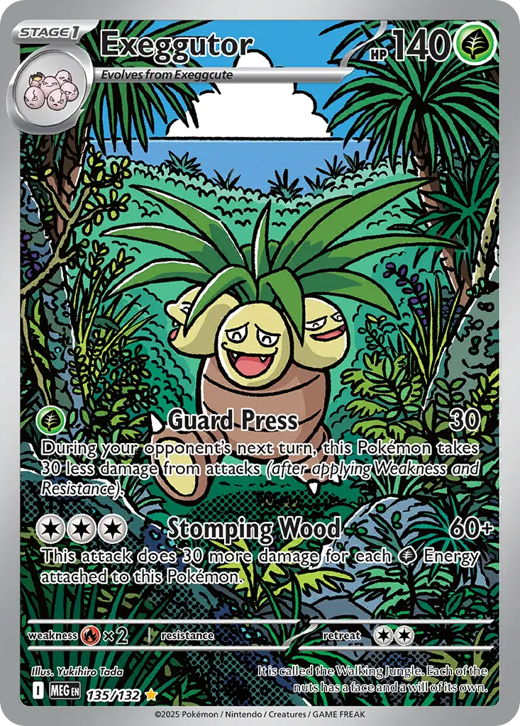 Exeggutor (Mega Evolution) - Pokémon in TCG Land México