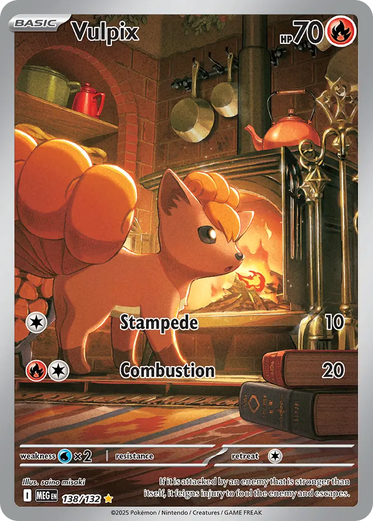 Vulpix (Mega Evolution) - Pokémon in TCG Land México