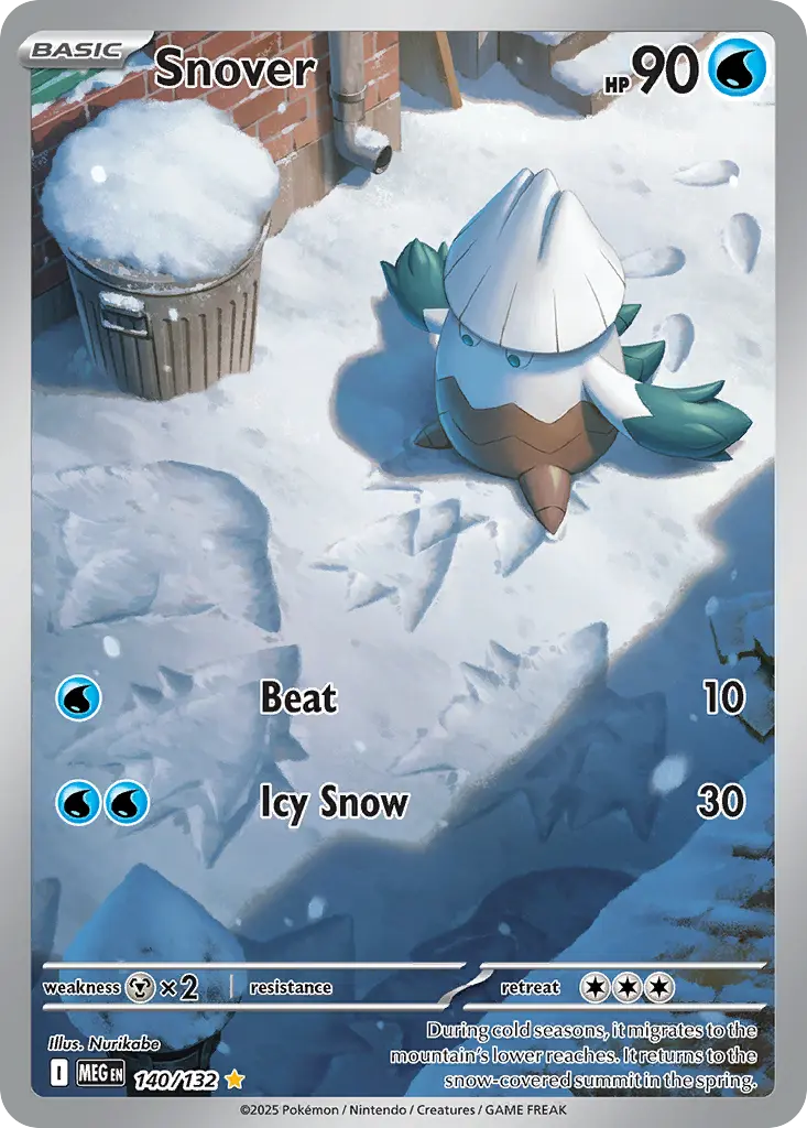 Snover (Mega Evolution) - Pokémon in TCG Land México