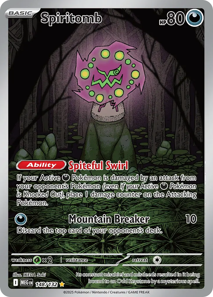 Spiritomb (Mega Evolution) - Pokémon in TCG Land México