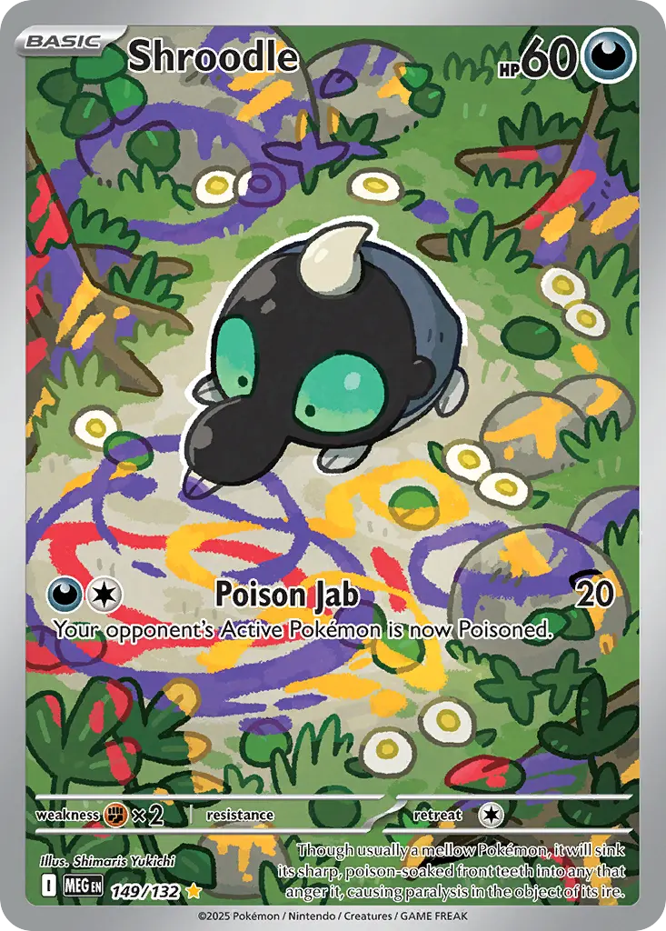 Shroodle (Mega Evolution) - Pokémon in TCG Land México