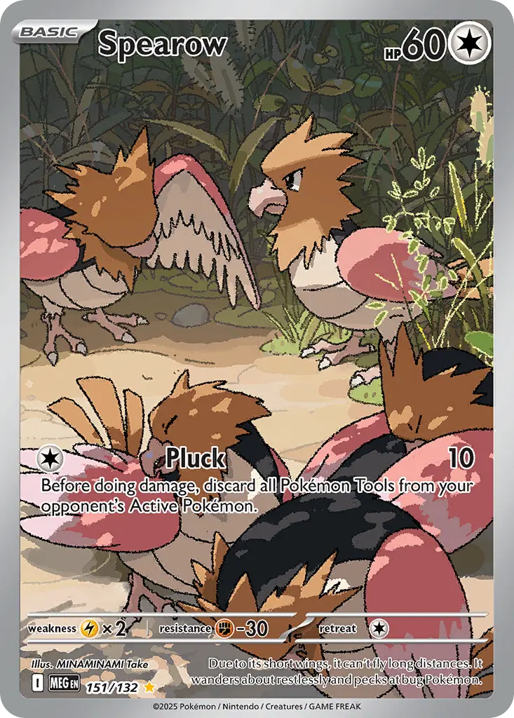 Spearow (Mega Evolution) - Pokémon in TCG Land México