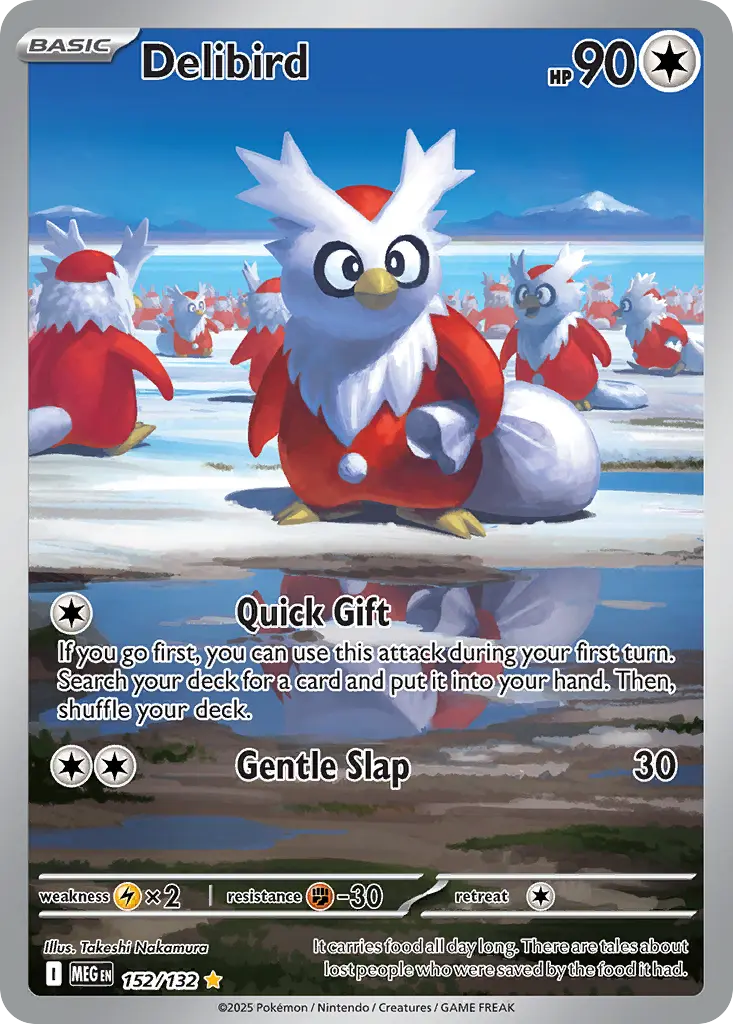 Delibird (Mega Evolution) - Pokémon in TCG Land México