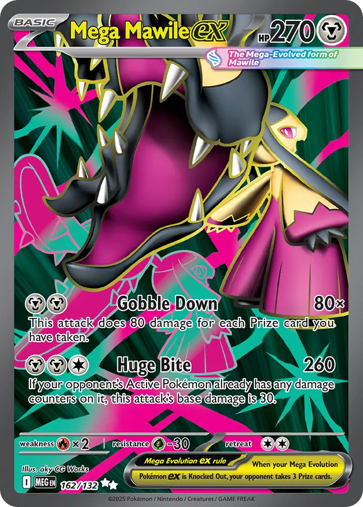 Mega Mawile ex (Mega Evolution) - Pokémon in TCG Land México