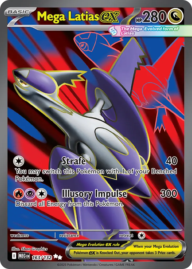 Mega Latias ex (Mega Evolution) - Pokémon in TCG Land México