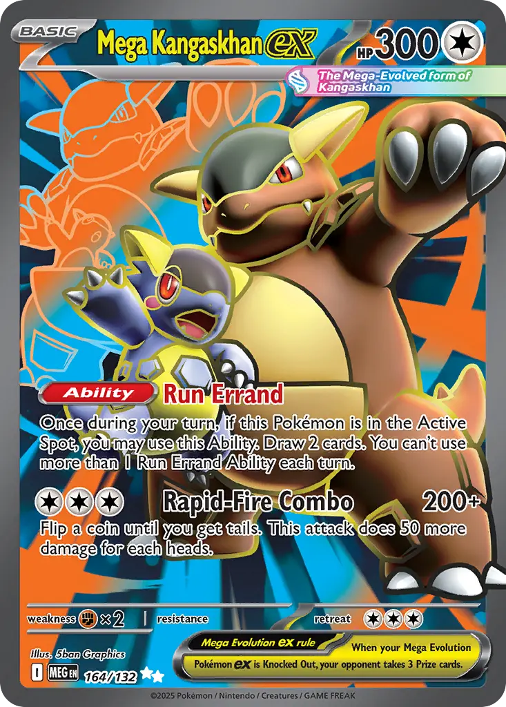 Mega Kangaskhan ex (Mega Evolution) - Pokémon in TCG Land México