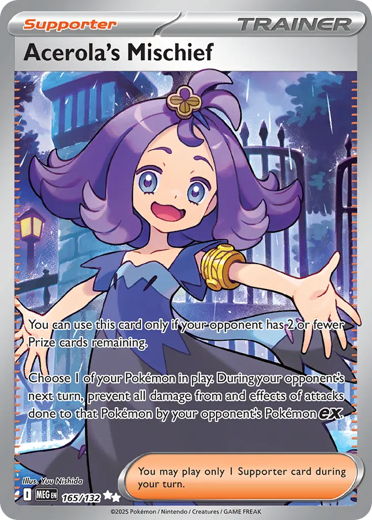 Acerola's Mischief (Mega Evolution) - Pokémon in TCG Land México