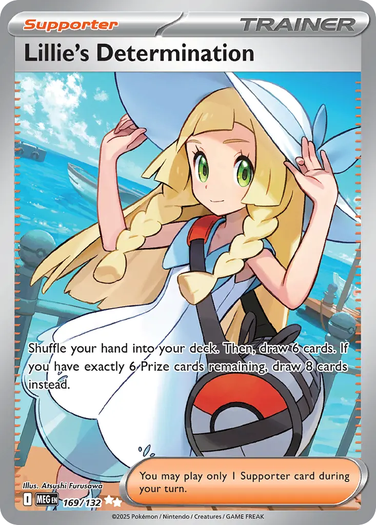 Lillie's Determination (Mega Evolution) - Pokémon in TCG Land México