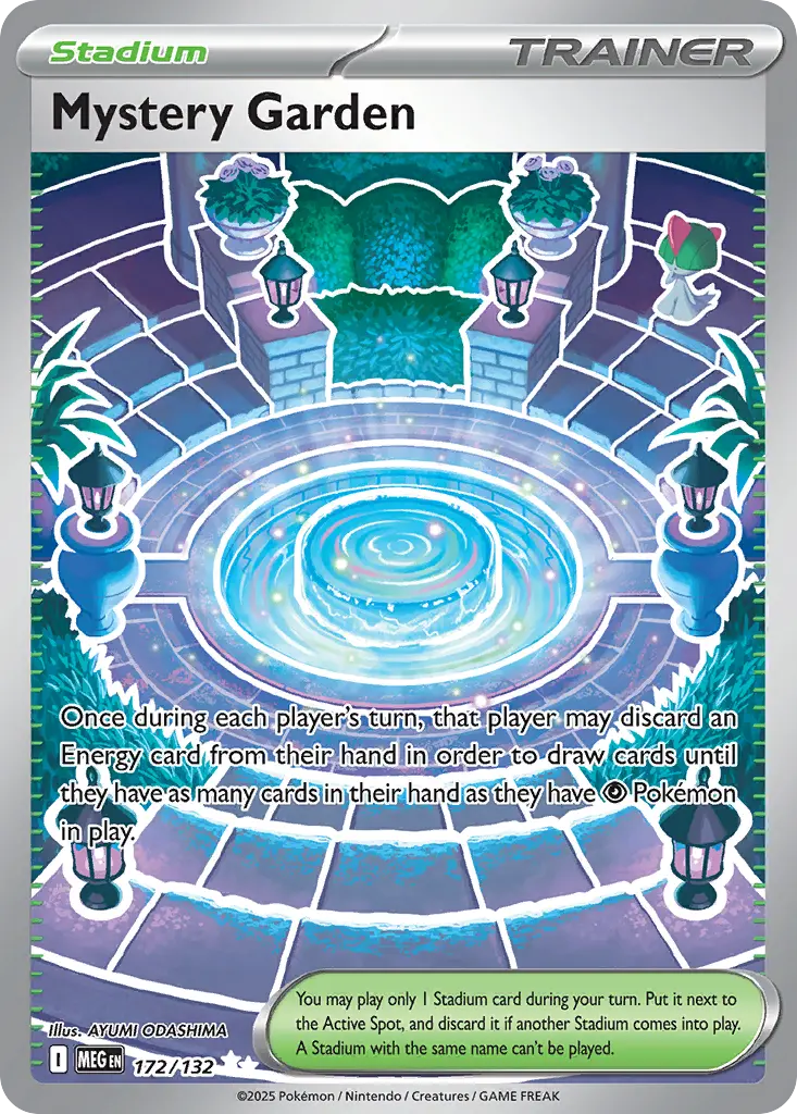 Mystery Garden (Mega Evolution) - Pokémon in TCG Land México