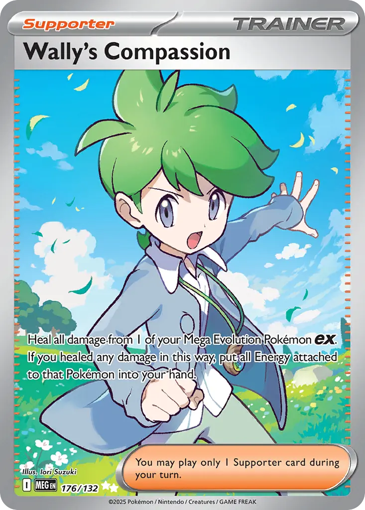 Wally's Compassion (Mega Evolution) - Pokémon in TCG Land México