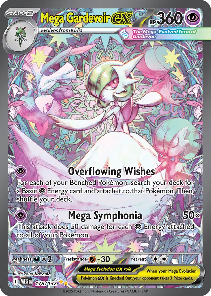 Mega Gardevoir ex (Mega Evolution) - Pokémon in TCG Land México