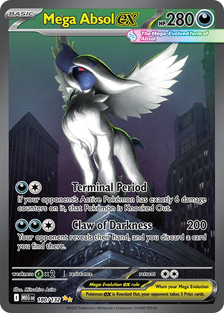 Mega Absol ex (Mega Evolution) - Pokémon in TCG Land México