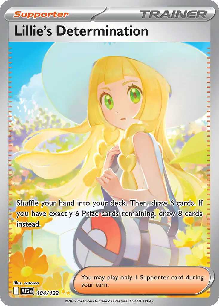 Lillie's Determination (Mega Evolution) - Pokémon in TCG Land México