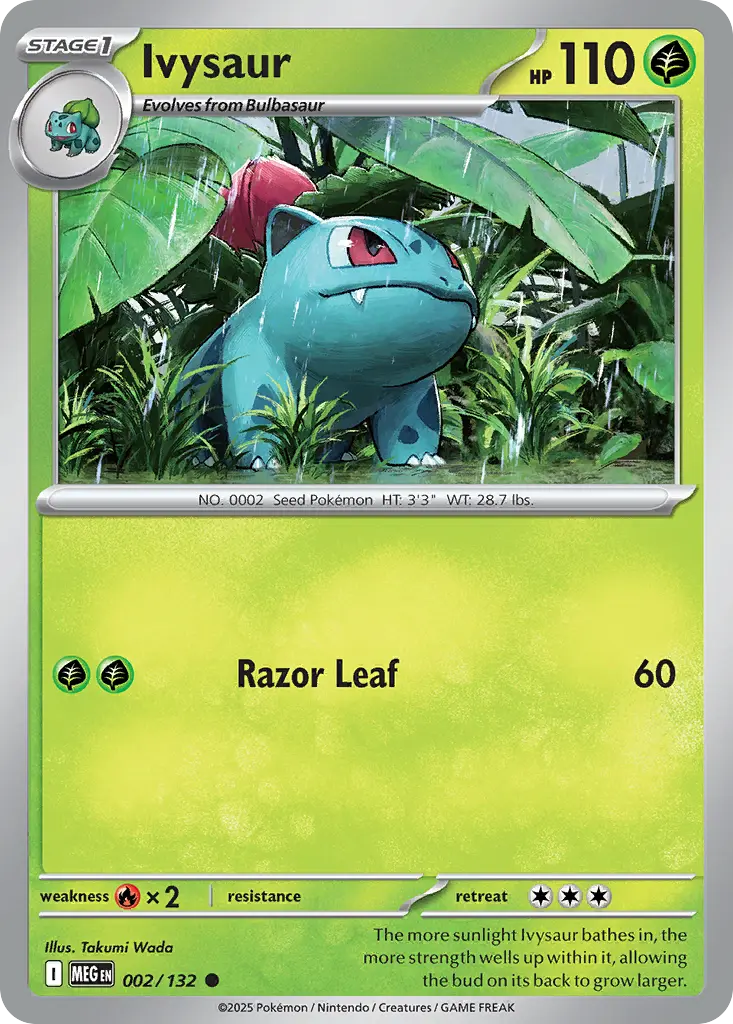 Ivysaur (Mega Evolution) - Pokémon in TCG Land México