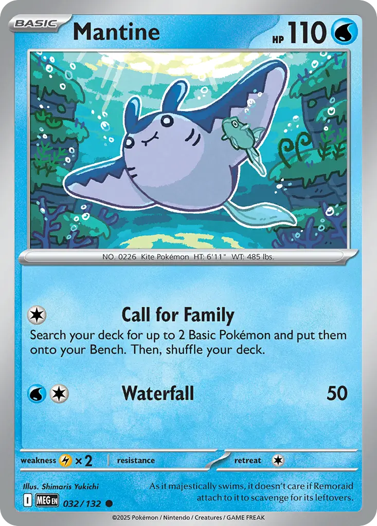 Mantine (Mega Evolution) - Pokémon in TCG Land México