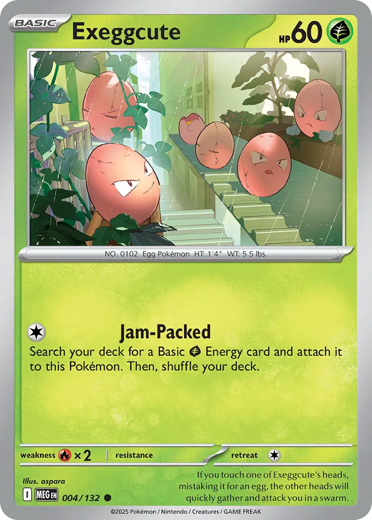 Exeggcute (Mega Evolution) - Pokémon in TCG Land México