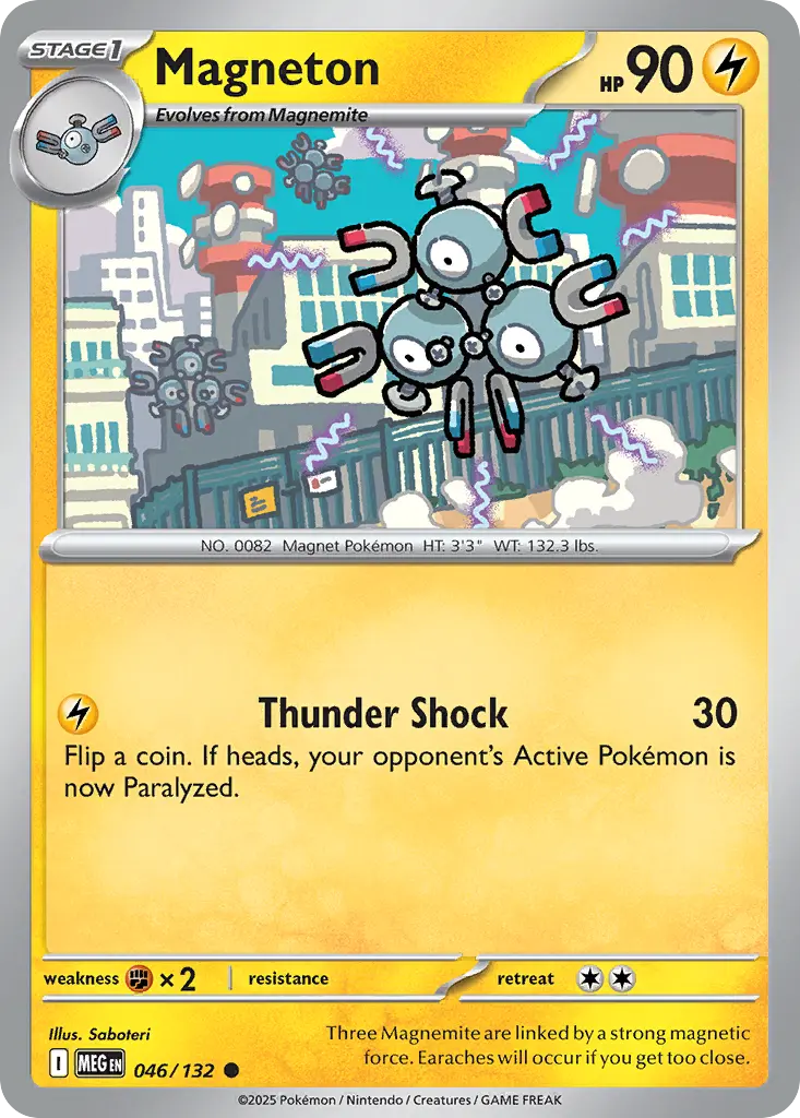Magneton (Mega Evolution) - Pokémon in TCG Land México