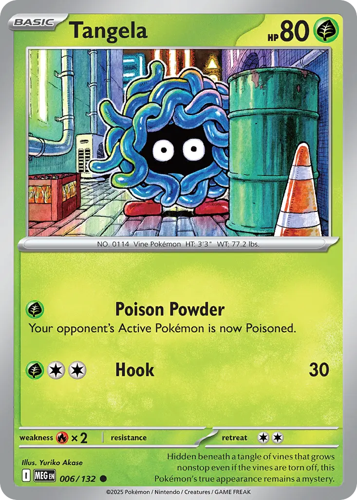Tangela (Mega Evolution) - Pokémon in TCG Land México