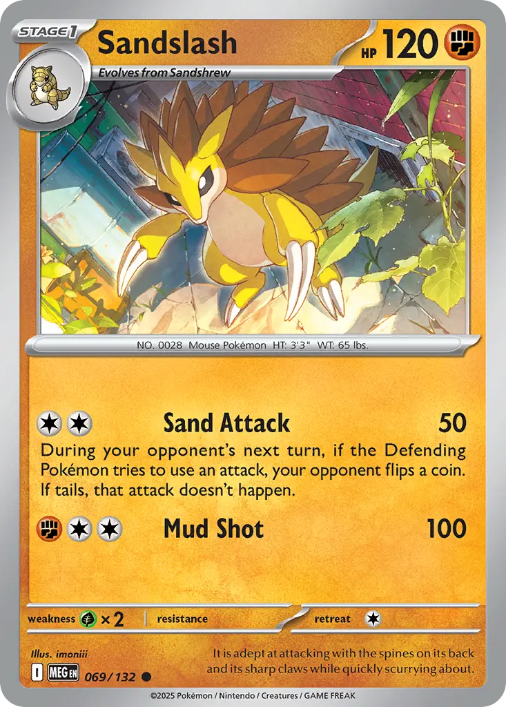 Sandslash (Mega Evolution) - Pokémon in TCG Land México