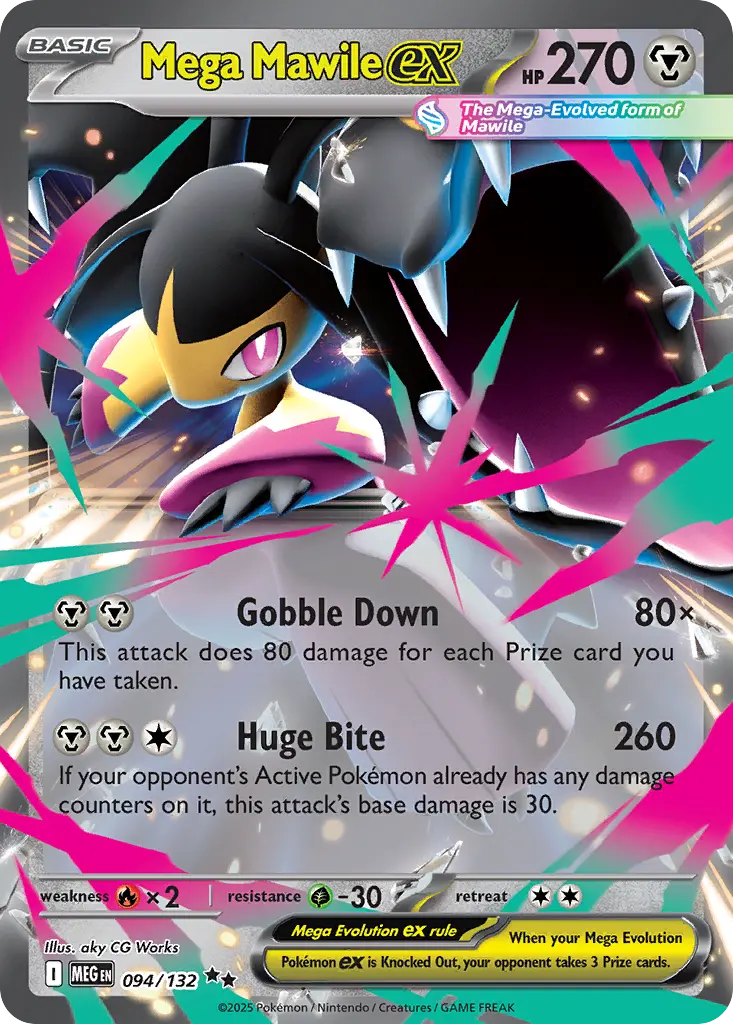 Mega Mawile ex (Mega Evolution) - Pokémon in TCG Land México