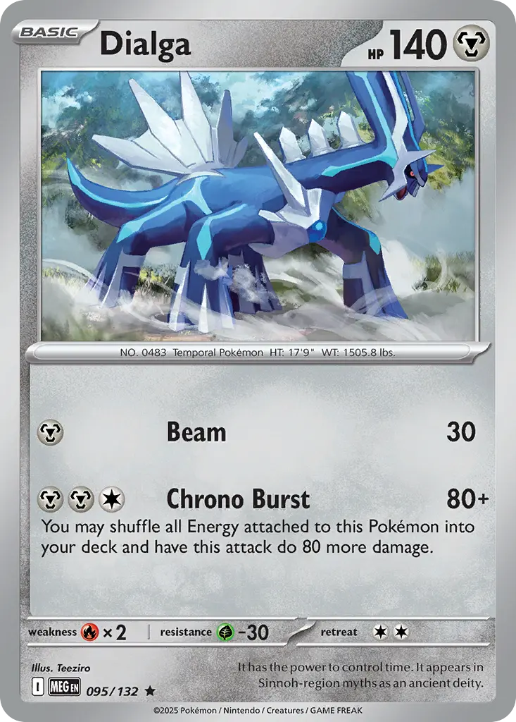 Dialga (Mega Evolution) - Pokémon in TCG Land México