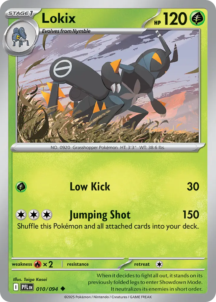 Lokix (Phantasmal Flames) - Pokémon in TCG Land México