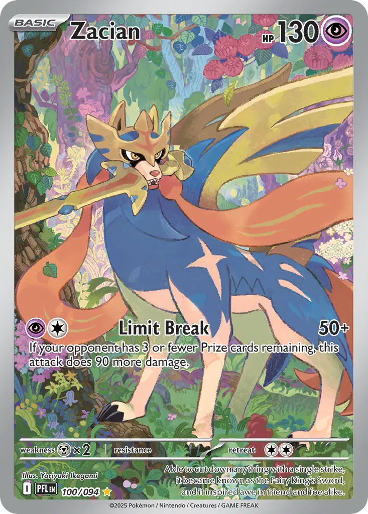 Zacian (Phantasmal Flames) - Pokémon in TCG Land México