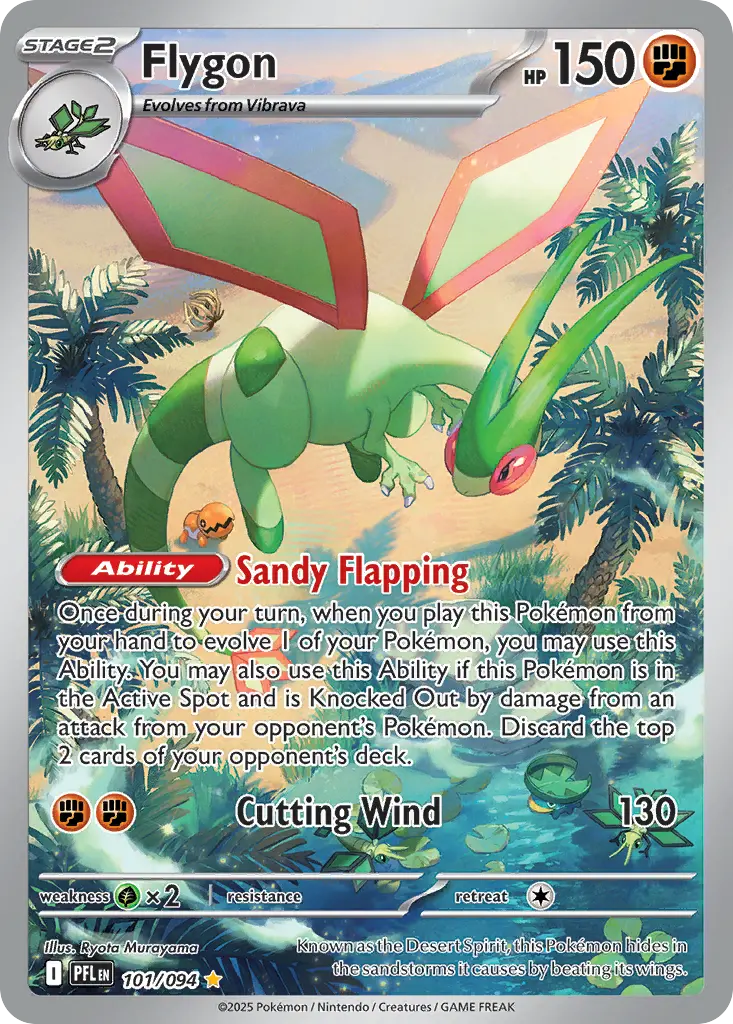 Flygon (Phantasmal Flames) - Pokémon in TCG Land México