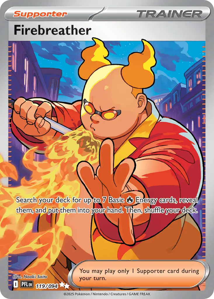 Firebreather (Phantasmal Flames) - Pokémon in TCG Land México