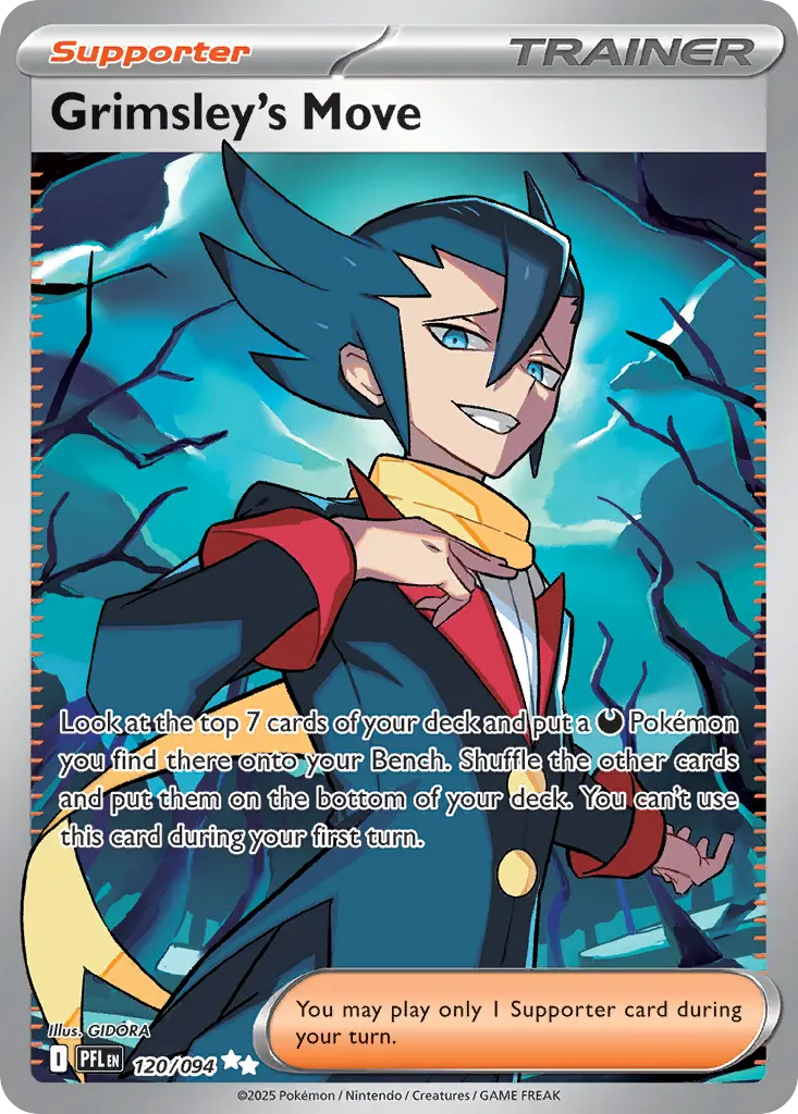 Grimsley's Move (Phantasmal Flames) - Pokémon in TCG Land México