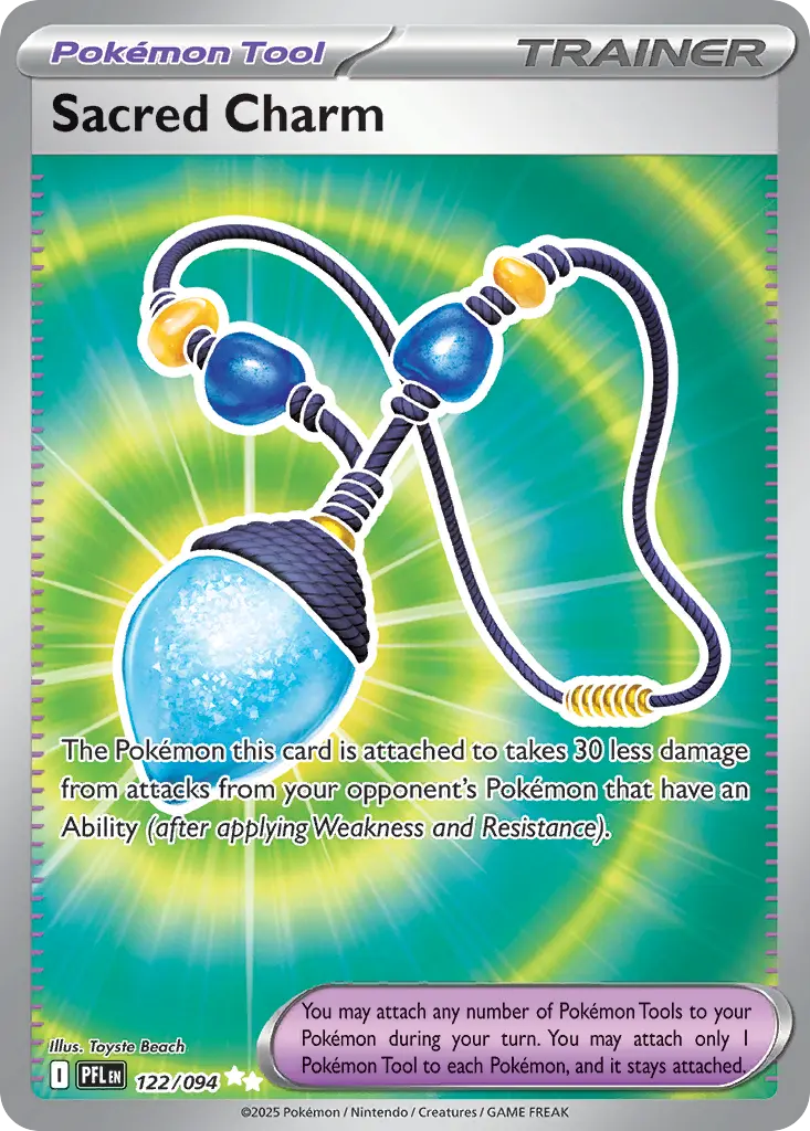 Sacred Charm (Phantasmal Flames) - Pokémon in TCG Land México
