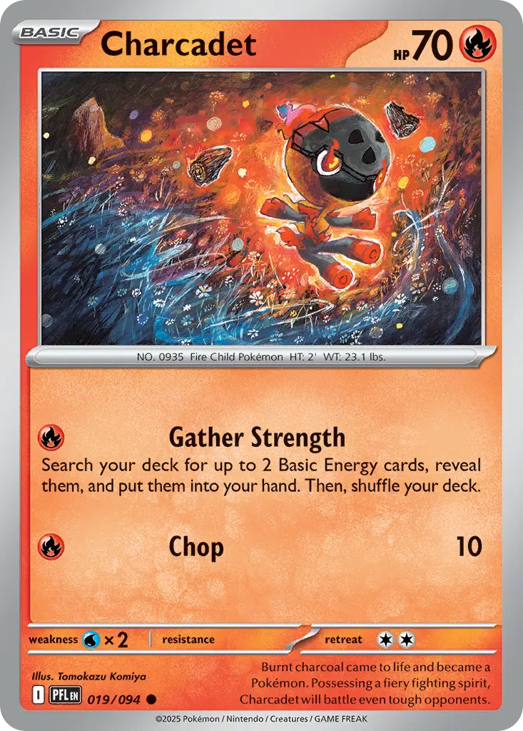 Charcadet (Phantasmal Flames) - Pokémon in TCG Land México