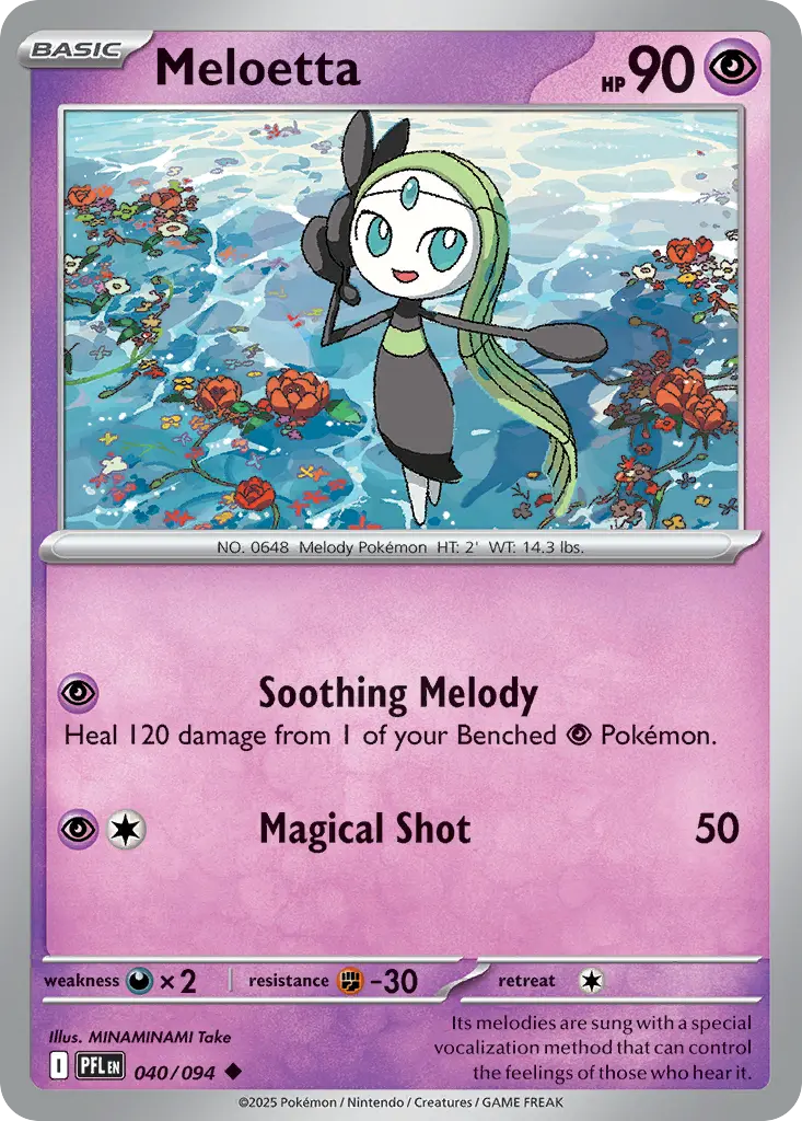 Meloetta (Phantasmal Flames) - Pokémon in TCG Land México