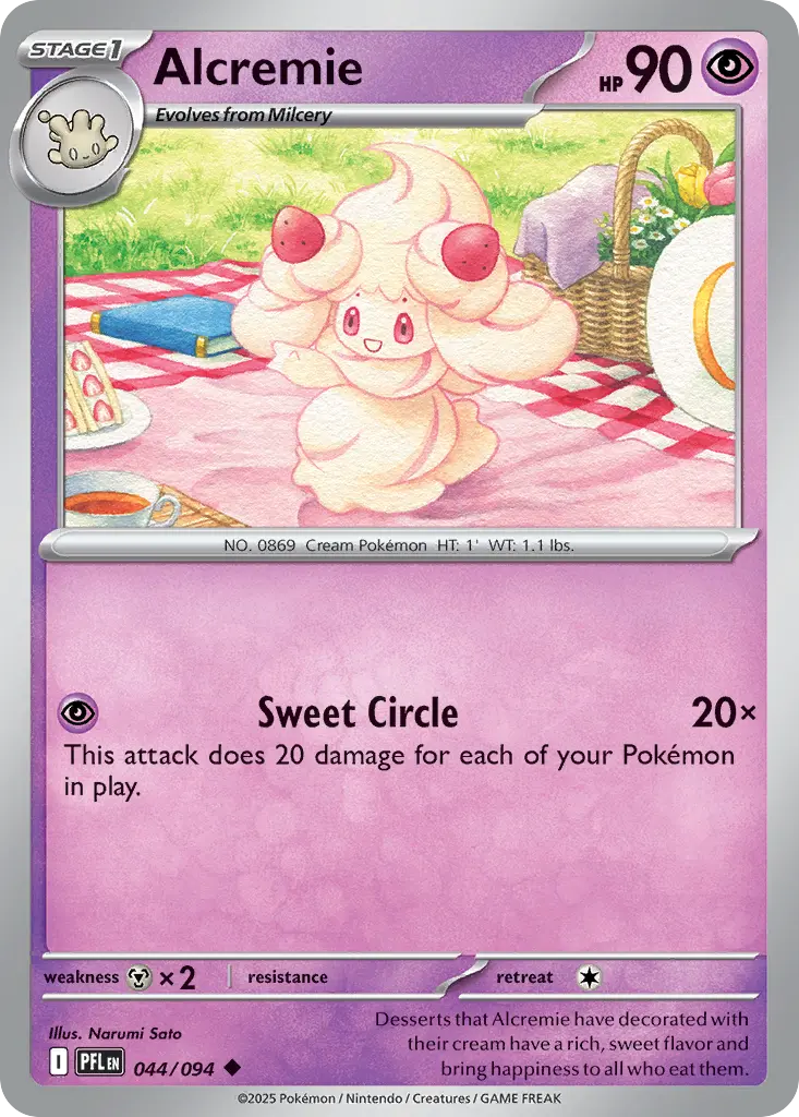 Alcremie (Phantasmal Flames) - Pokémon in TCG Land México
