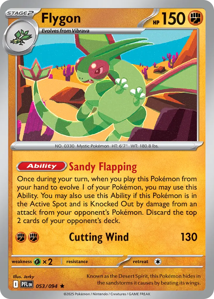 Flygon (Phantasmal Flames) - Pokémon in TCG Land México