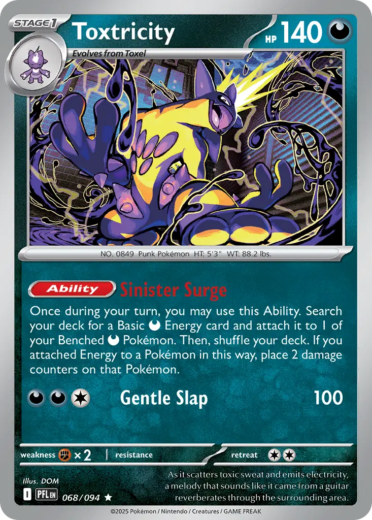 Toxtricity (Phantasmal Flames) - Pokémon in TCG Land México