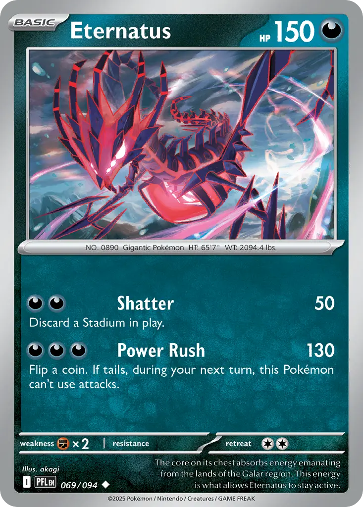 Eternatus (Phantasmal Flames) - Pokémon in TCG Land México
