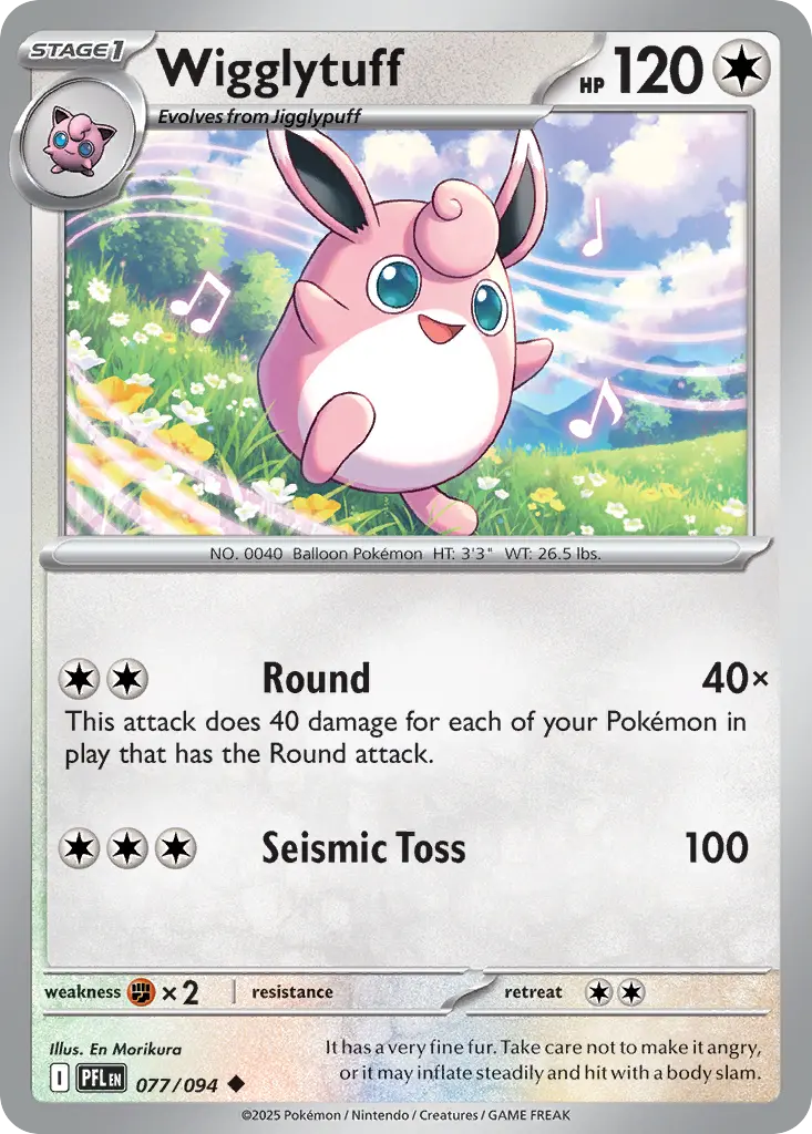 Wigglytuff (Phantasmal Flames) - Pokémon in TCG Land México