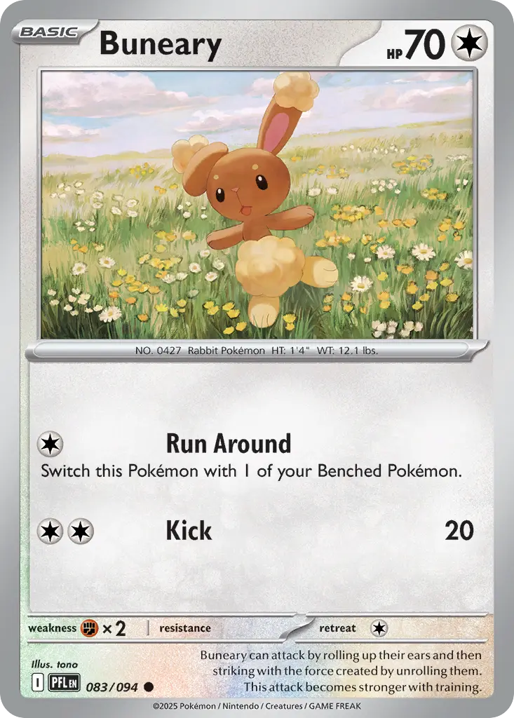 Buneary (Phantasmal Flames) - Pokémon in TCG Land México