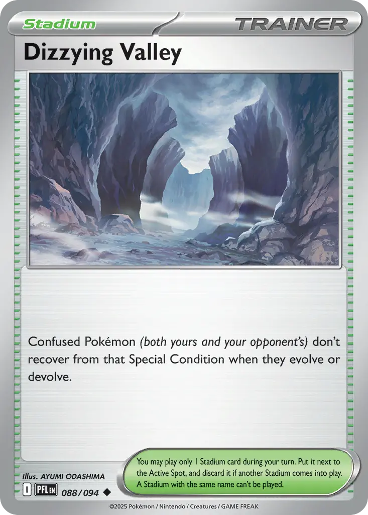 Dizzying Valley (Phantasmal Flames) - Pokémon in TCG Land México