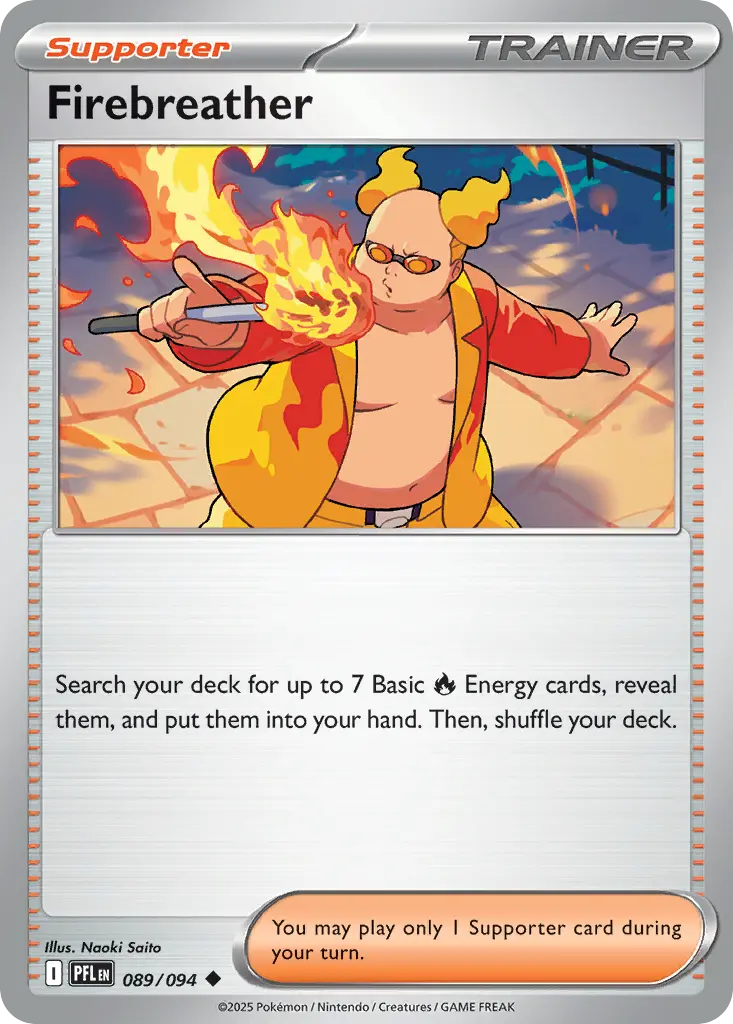 Firebreather (Phantasmal Flames) - Pokémon in TCG Land México