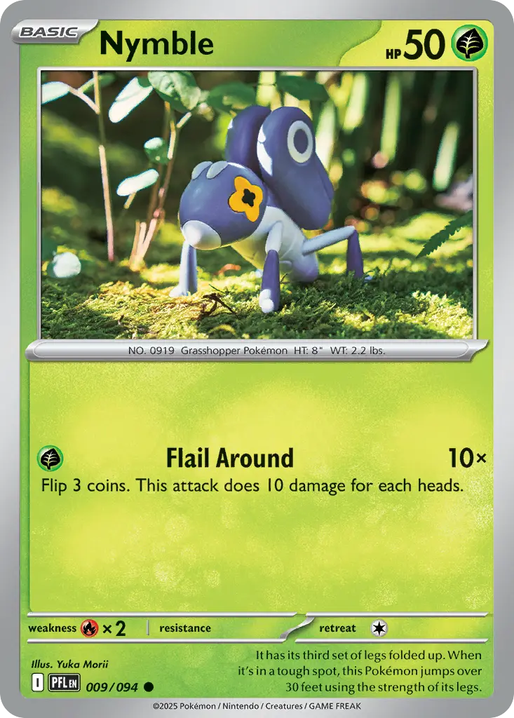 Nymble (Phantasmal Flames) - Pokémon in TCG Land México